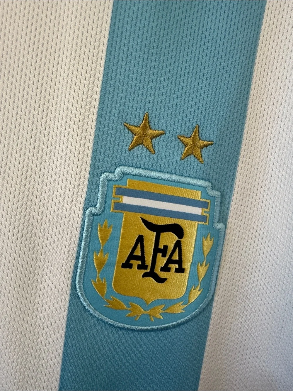 adidas Argentina Soccer Jersey - Light Blue & White